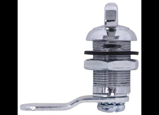 1 1/8" THUMB OPERATED COMPARTMENT LOCK, LATCH, OFFSET & STRAIGHT CAM