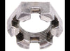 CASTLE SPINDLE NUT, 1"-14 ID, 6 SLOT CASTELLATIONS, 0.6K - 8K CAPACITY