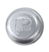 6-LUG DUST GREASE CAP, 5.2K - 6K FLAT SOLID, DRIVE-IN, 2.44" O.D. 6 LUG HUB CAP