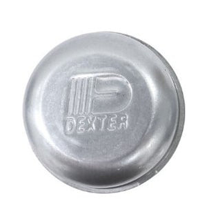 6-LUG DUST GREASE CAP, 5.2K - 6K FLAT SOLID, DRIVE-IN, 2.44" O.D. 6 LUG HUB CAP