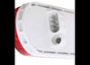 6-1/2" X 2-1/4" OVAL LED TRAILER TAIL LIGHT, STOP, TURN, TAIL, REVERSE, 7 DIODE, RED/CLEAR LENS