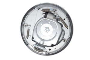 HYDRAULIC BRAKE ASSEMBLY, 5.2K - 7K CAPACITY PER PAIR, 12" X 2" LH, 5 BOLT, DACROMET - RETAIL BOXED