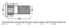 WHEEL LUG STUD 9/16"-18 X 2-5/16" DRIVE IN