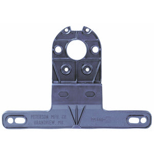 License Light Bracket Black Poly