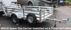 TRITON / ALCOM ALUMINUM SPARE TIRE MOUNT CARRIER FOR UTILITY, SNOWMOBILE OR ATV TRAILER