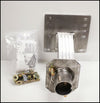 TRITON / ALCOM ALUMINUM SPARE TIRE MOUNT CARRIER FOR UTILITY, SNOWMOBILE OR ATV TRAILER