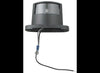 TRAILER LICENSE PLATE LIGHT WITH HOUSING AND MOUNTING BRACKET - CLEAR LENS, INCANDESCENT - BLACK BAS