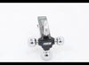 REESE TRI-BALL TRAILER HITCH BALL MOUNT WITH CLEVIS HOOK - 10K