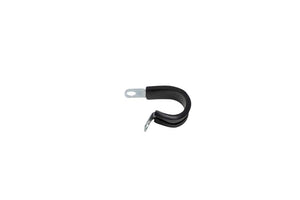 WIRE LOOM CLAMP 3/4" PLATED STEEL WITH NEOPRENE CUSHION