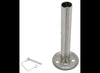 DROP LEG INSERT WITH PIN - 13-1/4" X 5-1/4" DIAMETER FOOTPLATE, ZINC COATED FOR A FRAME JACK