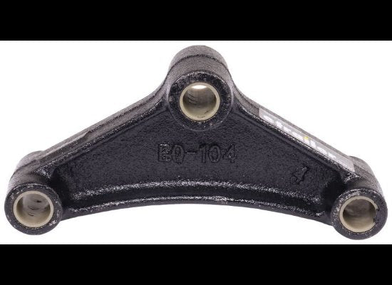CURVED EQUALIZER FOR 1-3/4" WIDE DOUBLE EYE SPRINGS - 5-3/4" LONG - 9/16" CENTER HOLE