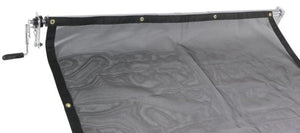 6'x14' ALUMINUM TARP SYSTEM WITH MESH TARP, 6X14 TARP KIT