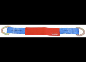 Erickson Deluxe Axle Strap with D-Rings - 2" Wide x 24" Long - 3,300 lbs