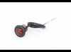 TecNiq Mini Clearance Marker 3/4" Round Red Lens LED w/ Pigtail & Grommet