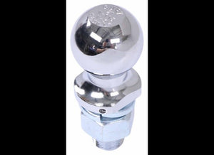 CURT 2" HITCH BALL 1" DIAMETER X 2-1/8" LONG SHANK - CHROME 6K
