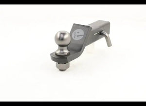 ETRAILER BALL MOUNT, 2" BALL, 2" HITCH, 2" DROP 7.5K W/ PIN & CLIP