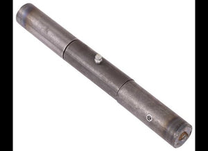 ROLLER RAMP DOOR HINGE PIN - 9" LONG - 1" PIN DIAMETER - GREASEABLE STEEL