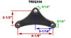 EQUALIZER CAST 6-1/8" CURVED, 9/16" HOLES FOR 1-3/4" WIDE DOUBLE EYE