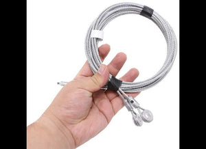 REPLACEMENT RAMP DOOR CABLES FOR CONVENTIONAL RAMP DOOR SPRING - 150" LONG - SOLD INDIVIDUALLY