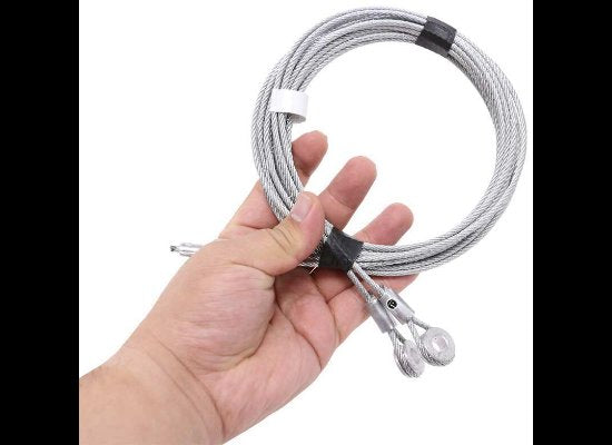 REPLACEMENT RAMP DOOR CABLES FOR CONVENTIONAL RAMP DOOR SPRING - 150" LONG - SOLD INDIVIDUALLY