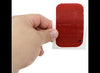 Oralite Reflector for Truck or Trailer - 3-1/2" x 2" Rectangle - Stick On - Red - Qty 1