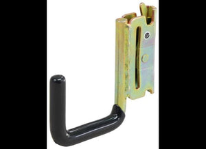 E-TRACK SMALL SQUARE STORAGE HOOK E TRACK, STEEL ZINC COATED