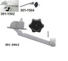 VENT OPERATOR KIT - ARM, GEARBOX, HANDLE, EXTENSION AND SCREW MANUAL