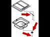 VENT OPERATOR KIT - ARM, GEARBOX, HANDLE, EXTENSION AND SCREW MANUAL - OLD STYLE