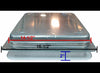 VENTLINE VENTADOME METAL TRAILER ROOF VENT, MANUAL 14-1/4" X 14-1/4"