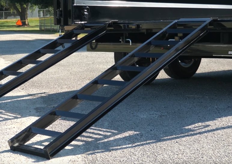 Sure-Trac Ramp, Dump Trailer 3" Channel 78" x 18" EACH (2019+)