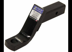 B&W HD BALL MOUNT 2" HITCH, 4" DROP, 3" RISE, 1-1/4" SHANK, 16K