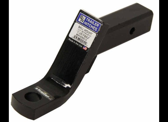 B&W HD BALL MOUNT 2" HITCH, 4" DROP, 3" RISE, 1-1/4" SHANK, 16K