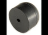 SMALL RUBBER BUMPER 1"X1" WITH 1/8 HOLE, BLACK