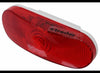 OPTRONICS TRAILER TAIL LIGHT - STOP, TURN, TAIL, SUBMERSIBLE, RED LENS, OVAL