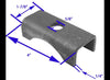 SPRING SEAT 3-1/2" ROUND AXLE, WELD ON 8K CAPACITY (EACH)
