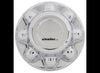 HUB COVER FOR TRAILER WHEELS ABS PLASTIC CHROME 8X6.5" 8 ON 6.5" 8 LUG