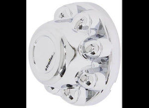 HUB COVER FOR TRAILER WHEELS ABS PLASTIC CHROME 8X6.5" 8 ON 6.5" 8 LUG