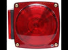 OPTRONICS/WESBAR INCANDESCENT 7 FUNCTION TAIL LIGHT, DRIVER SIDE, DS LEFT, RS 5-3/16" X 4-9/16"