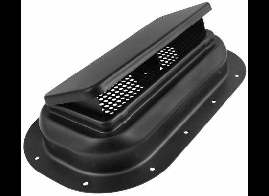 Replacement Exterior Pop-Up Roof Vent - Steel - 13-1/2" x 8" - Black