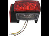 MICRO FLEX LED TRAILER TAIL LIGHT, 7 FUNCTION, SQUARE, 20 DIODE DRIVER SIDE, DS LEFT 5-1/4" x 5