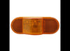 SEALED 6-1/2" MIDSHIP TURN SIGNAL / SIDE MARKER LIGHT - AMBER, LED, 9 DIODE