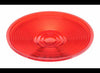 4-1/4" ROUND RED TRAILER TAIL LIGHT REPLACEMENT LENS ONLY