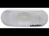 OPTRONICS CLEAR BACK UP REVERSE LIGHT, SUBMERSIBLE, INCANDESCENT, OVAL, 6-1/2" X 2-1/4"