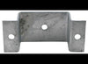 GALVANIZED STEEL BOLT ON STAKE POCKET 6"X2-1/2"X1-78" CE SMITH
