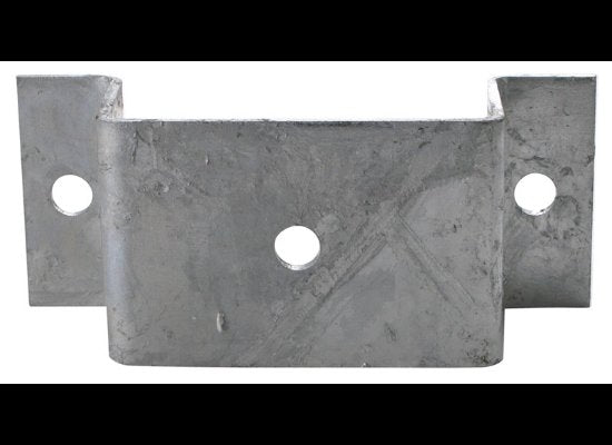 GALVANIZED STEEL BOLT ON STAKE POCKET 6"X2-1/2"X1-78" CE SMITH