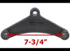 EQ-E1 CURVED EQUALIZER FOR 1-3/4" DOUBLE EYE SPRING, 7-3/4" LONG , 9/16" CENTER HOLE