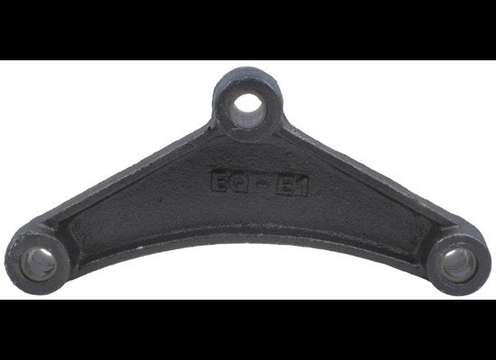 EQ-E1 CURVED EQUALIZER FOR 1-3/4" DOUBLE EYE SPRING, 7-3/4" LONG , 9/16" CENTER HOLE