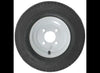 4.80/4.00-8 8" WHITE WHEEL ASSEMBLY 4X4, LRC