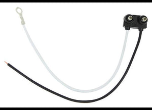 Right Angle 2-Wire Pigtail for Optronics Trailer Lights - 2-Prong PL-10 Plug - 6" Lead