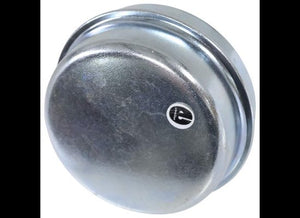 5-LUG DUST GREASE CAP - SOLID 1.78" O.D. 0.89" TALL - DRIVE IN, 5 LUG HUB CAP